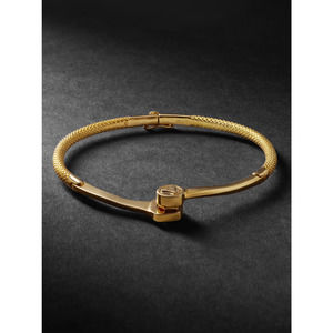 Luis Morias 18 Karat Gold Wrench Bracelet